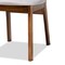 Baxton Studio Damara Mid-Century Modern Grey Fabric and Walnut Brown Finished Wood 2-Piece Dining Chair Set 183-11645-Zoro - alternate 6